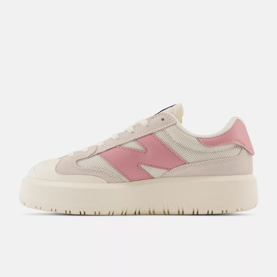 New Balance 302系列 女復古休閒鞋-白粉紅-CT302RH-D