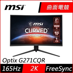 MSI微星Optix G27CQ4 27型2K 165Hz電競曲面顯示器| 27型螢幕| Yahoo