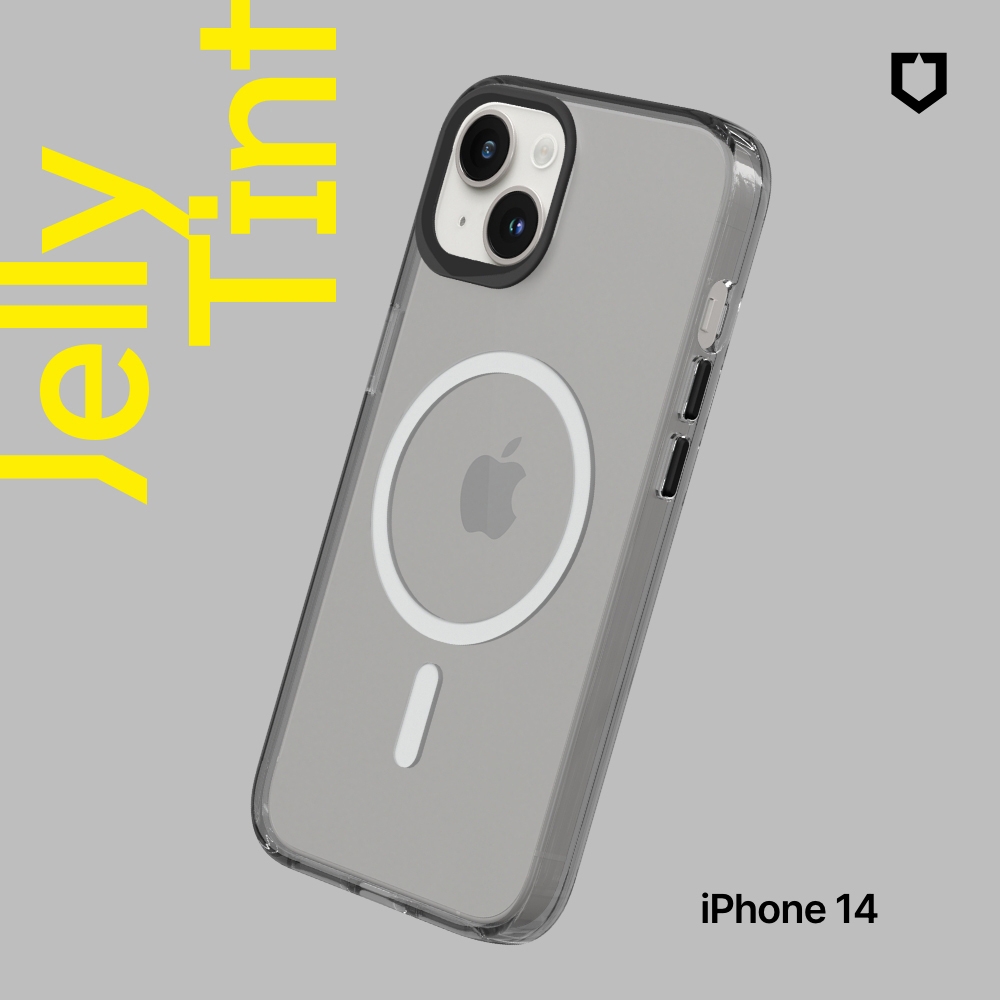 犀牛盾 iPhone 14(6.1吋) JellyTint (MagSafe兼容) 透明防摔手機殼