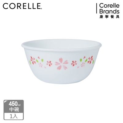 【美國康寧】CORELLE 櫻之舞-450ml中式碗