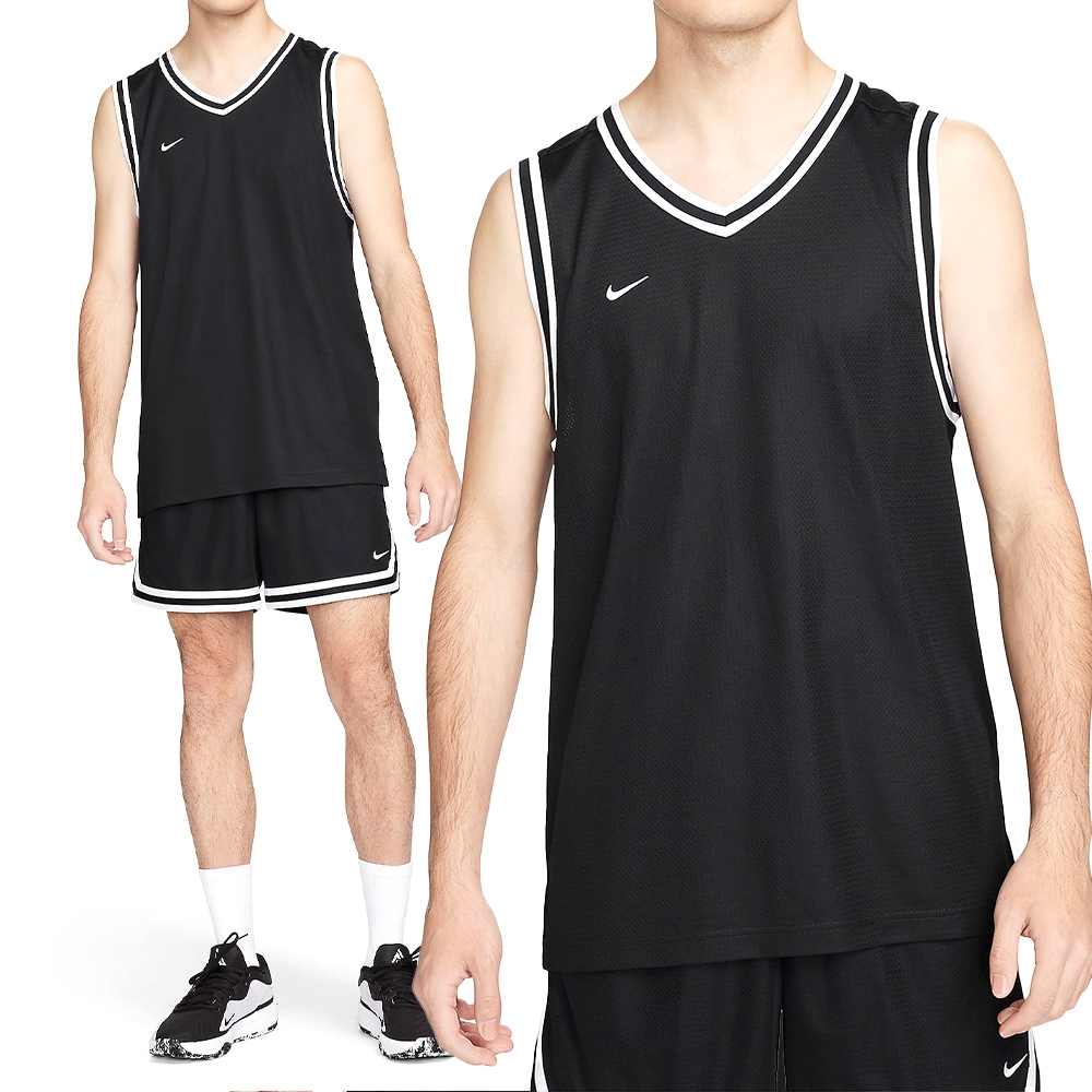 Nike AS M NK DF DNA JERSEY 男款 黑色 籃球背心 運動 排汗 透氣 背心 FQ3708-010