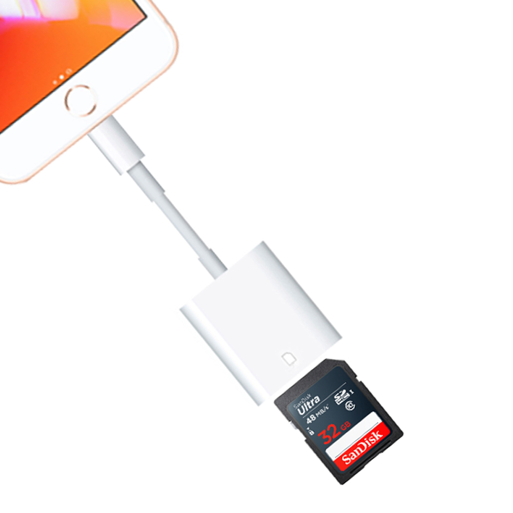 副廠Apple Lightning to SD 卡相機讀卡機| Lightning | Yahoo奇摩購物中心