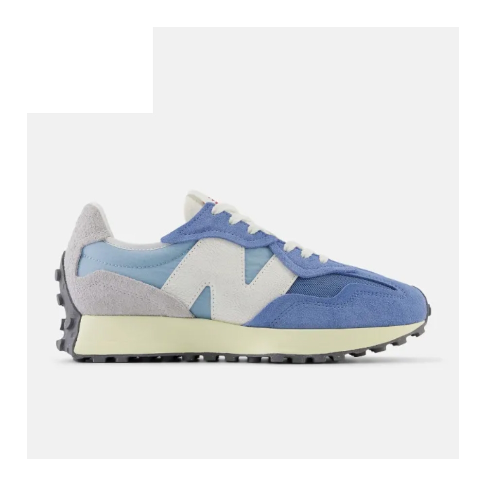 New Balance 327系列 男女休閒鞋-藍-U327WRA-D