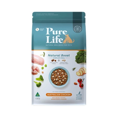 【Pure Life 純境】澳洲無穀凍乾 貓糧飼料系列1.5KG