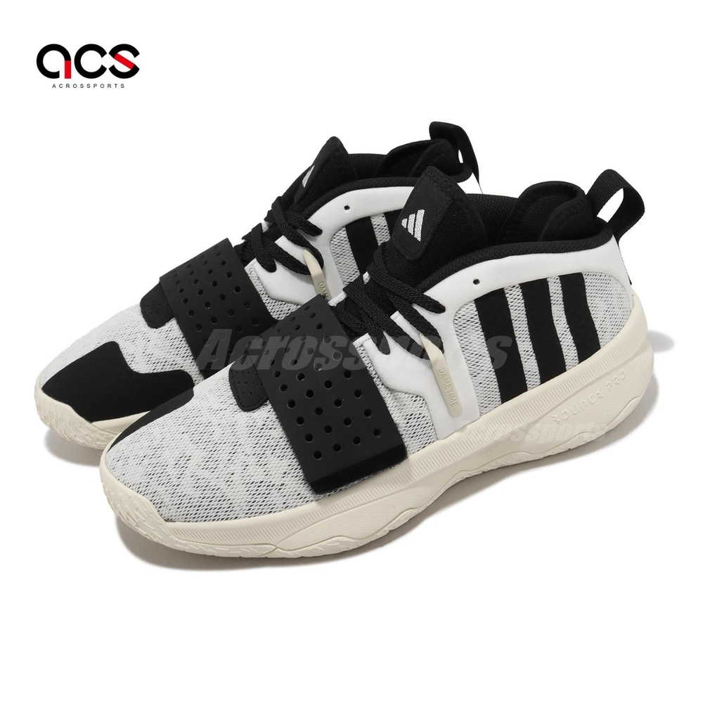 adidas 籃球鞋DAME 8 EXTPLY 男鞋白黑緩震里拉得愛迪達ID5678 | 籃球鞋