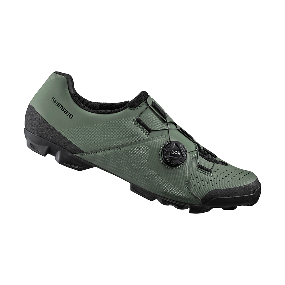 【SHIMANO】XC300 登山車鞋 動力鞋楦 寬版 橄欖綠色
