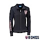 K-SWISS Solid Mock Neck Jacket運動外套-女-黑 product thumbnail 1