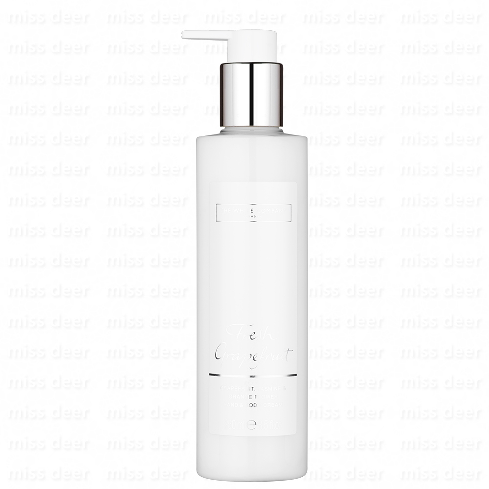 THE WHITE COMPANY 鮮葡萄柚香氛手部與身體乳霜250ml (國際航空版)