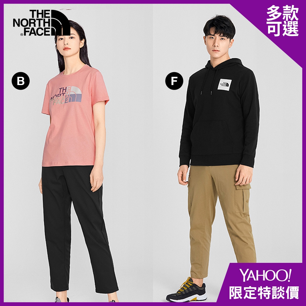 【The North Face】獨家限定-男女款戶外機能休閒褲裝