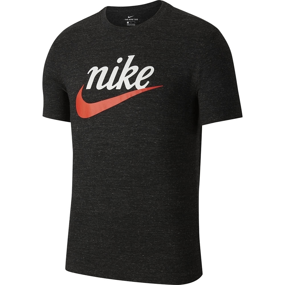 NIKE NSW HERITAGE + SS TEE 男短袖上衣 黑-CK2382010