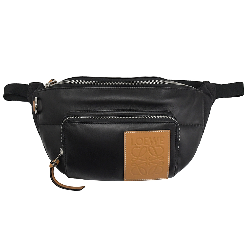 最大の割引 かっつん様専用 LOEWE PUFFY BUMBAG BLACK 美品