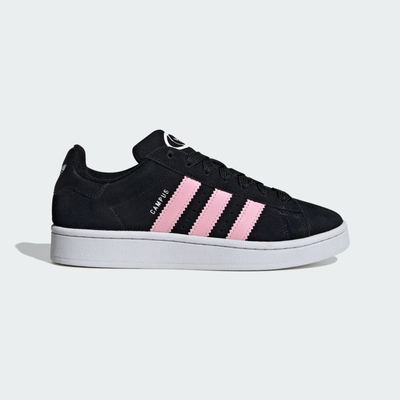 adidas 愛迪達 休閒鞋 女鞋 運動鞋 麂皮 CAMPUS 00s W 黑 ID3171