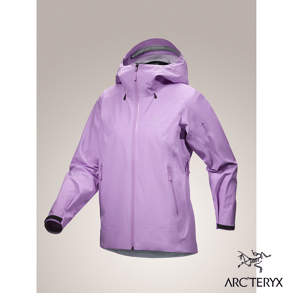 Arcteryx 始祖鳥 女 Beta LT 防水外套 波光紫