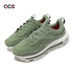 Nike 休閒鞋 Wmns Air Max 97 Futura 女鞋 綠 白 氣墊 子彈 復古 運動鞋 FB4496-300