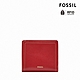 FOSSIL Logan 真皮RFID防盜短夾-紅色 SL7829615 product thumbnail 1