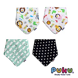 【PUKU】棉柔兩用揹巾口水兜-28*28cm