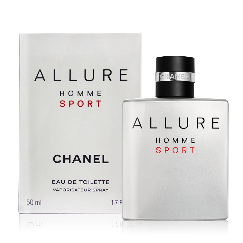 CHANEL 香奈兒男性運動淡香水Allure Homme Sport 50ml EDT-國際航空版