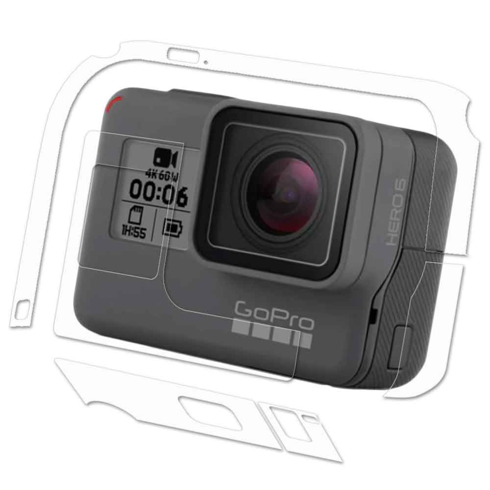 2入)GoPro HERO 6 主機專用透明保護膜機身膜(防污防指紋) | Go Pro副廠