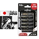 日本富士通 Fujitsu 低自放電3號2450mAh鎳氫充電電池 HR-3UTHC (3號10入) 送電池盒 product thumbnail 1