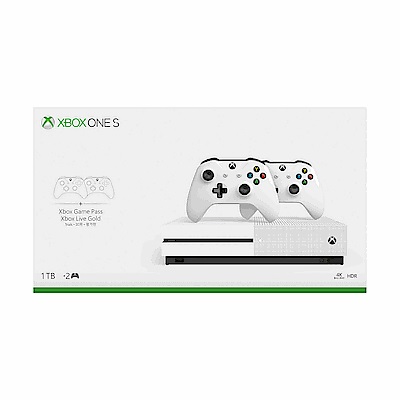 Xbox One S 1T 雙控制器同捆組 (雙手把)