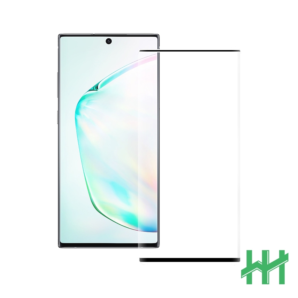 【HH】 Samsung  Note 10 (6.3吋)(滿版曲面黑) 鋼化玻璃保護貼系列