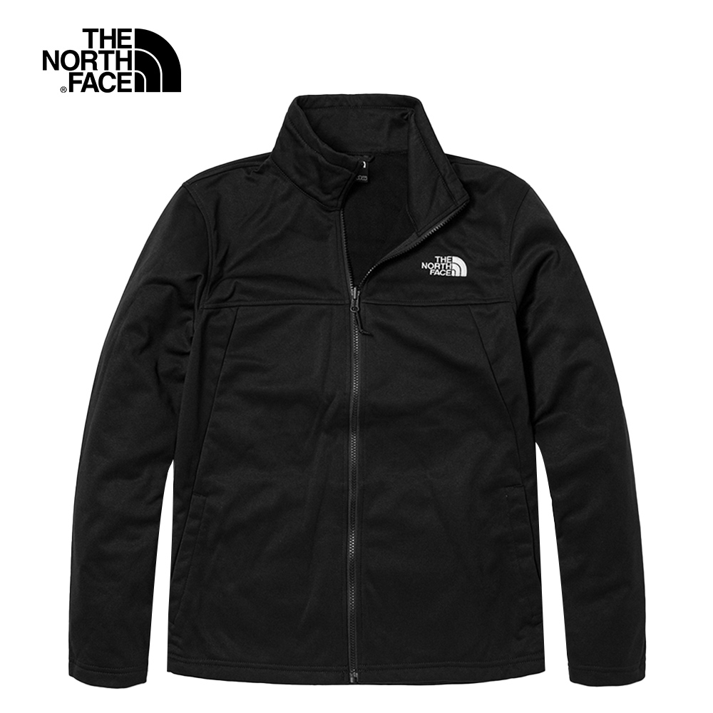 The North Face 官方旗艦】北面男款藍色防水透氣連帽三合一外套