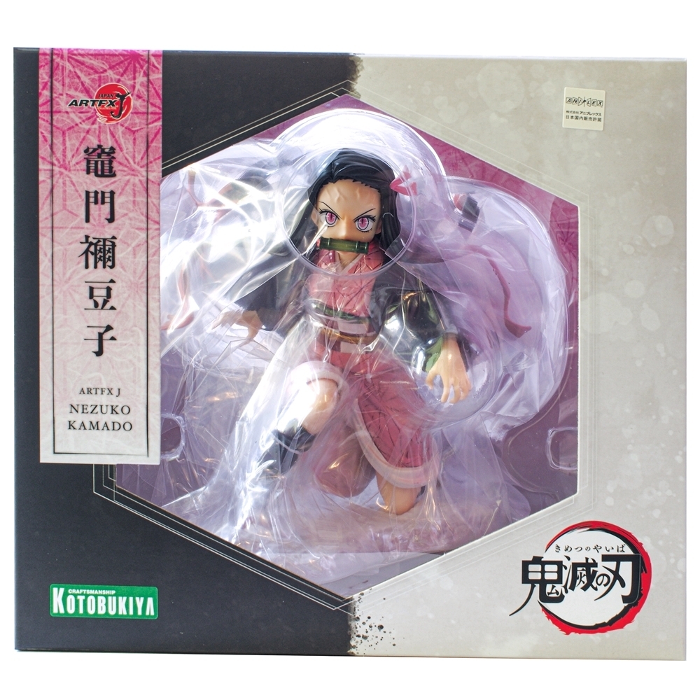 日本正版KOTOBUKIYA壽屋鬼滅之刃ARTFX J竈門禰豆子公仔模型PP826再販(1/8;PVC)鬼滅の刃手辦-日本原裝進口 | 玩偶公仔 |  Yahoo奇摩購物中心