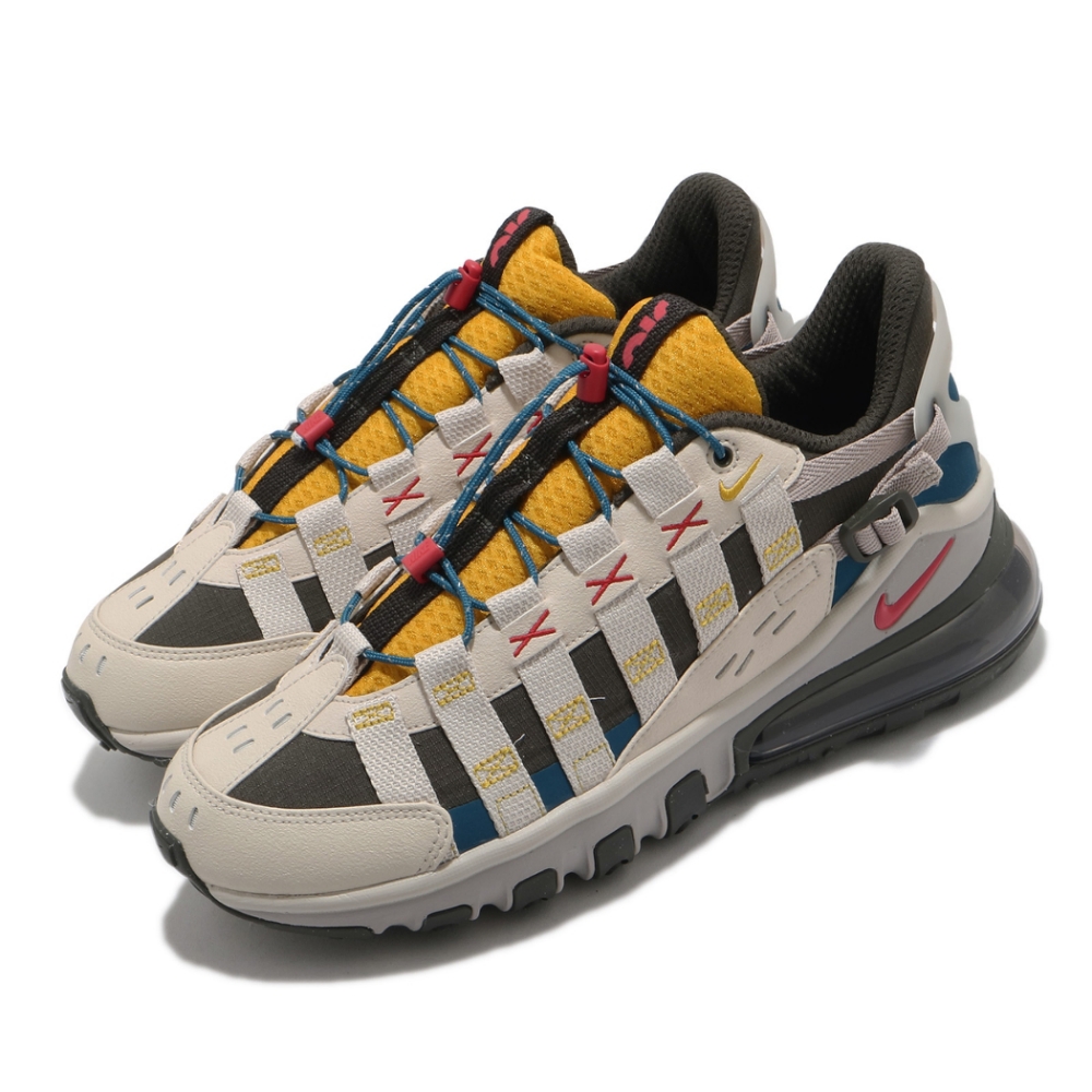 Nike 休閒鞋 Max 270 Vistascape 男鞋 氣墊 舒適 避震 包覆 都市機能 穿搭 卡其 黃 CQ7740100