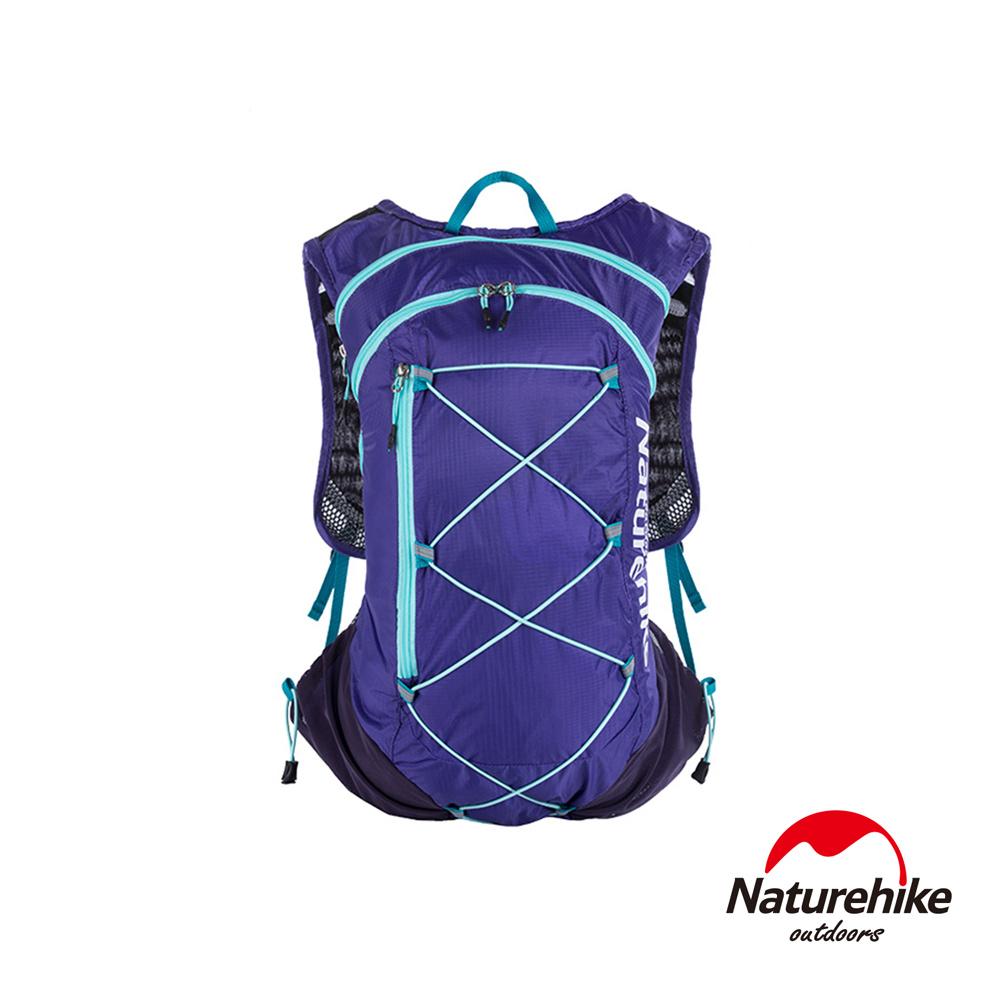 Naturehike GT02 超輕量15L越野跑步後背包 自行車包 紫色