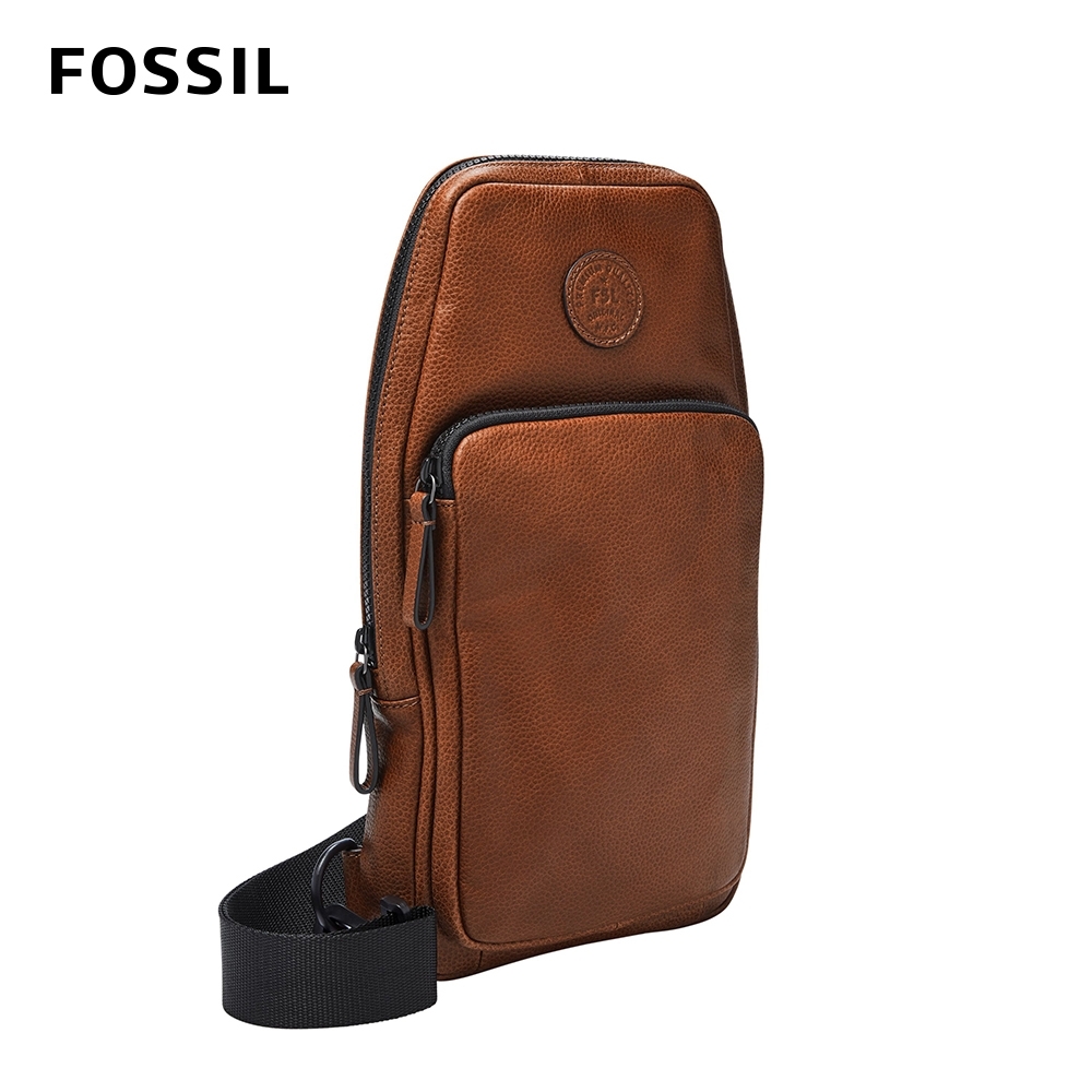 FOSSIL Fossil Sport 單肩斜背包-棕色 MBG9529210