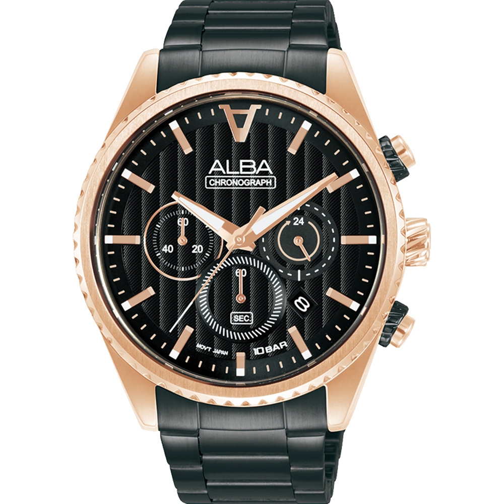 ALBA 雅柏 東京印象計時手錶-43mm (AT3H80X1/VD53-X388K) product image 1