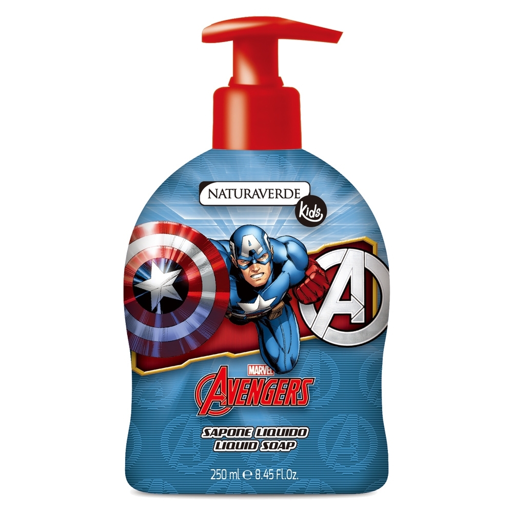 義大利進口 Avengers 潔膚露-Captain America (250ml)