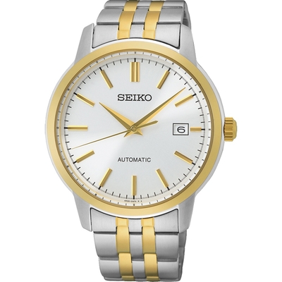 SEIKO 精工 CS系列 經典簡約機械鋼帶腕錶-男錶-(SRPH92K1)41.2mm-SK008