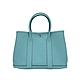 二手品 Hermes Garden Party 牛皮手提包-30cm(3P珊瑚藍) product thumbnail 1