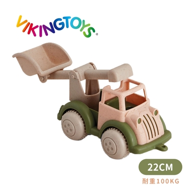 【瑞典 Viking toys】維京玩具 莫蘭迪色系-怪手挖土車-22cm 20-89112