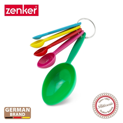 德國Zenker 彩色量匙五件組
