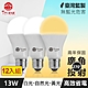 TOYAMA特亞馬 13W高亮度LED燈泡 12入組(白光、自然光、黃光任選) product thumbnail 1