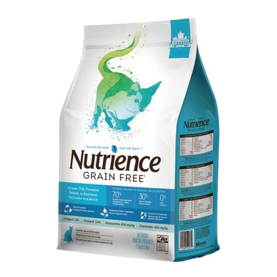 【Nutrience 紐崔斯】無穀養生貓-六種魚 5kg