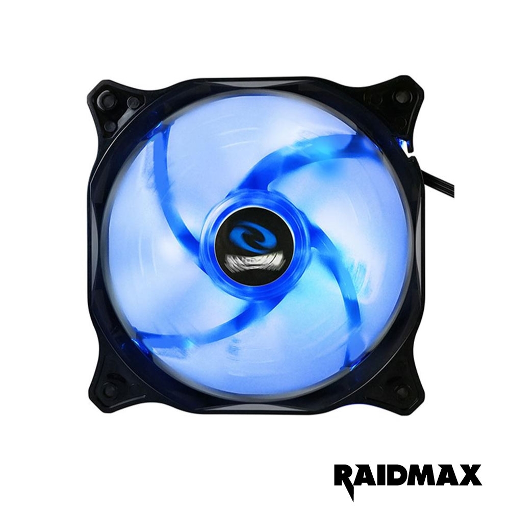 [加購]【Raidmax 雷德曼】12公分 LED FAN 藍光風扇