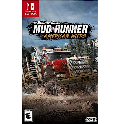 旋轉輪胎：泥濘奔馳 美洲荒野版 MudRunner -NS Switch 英文美版