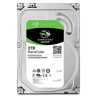 Seagate Barracuda 2TB 3.5吋 桌上型硬碟(ST2000DM008