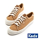 Keds  CREW KICK 個性皮標中性車縫休閒鞋-棕 9223W123443 product thumbnail 1