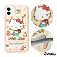 三麗鷗 Kitty iPhone 11 6.1吋防摔立架手機殼-多拿滋凱蒂 product thumbnail 1