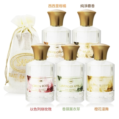 SABON 宣言系列香水80ml-多款可選[以色列綠玫瑰/西西里柑橘/香蘋薰衣草/純淨麝香/橙花漫舞/白茶]國際航空版