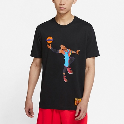 NIKE 耐吉 上衣 短袖上衣 怪物奇兵 聯名 運動 男款 黑 DH3832-010 AS LBJ M NK DF SJ FA TEE 2