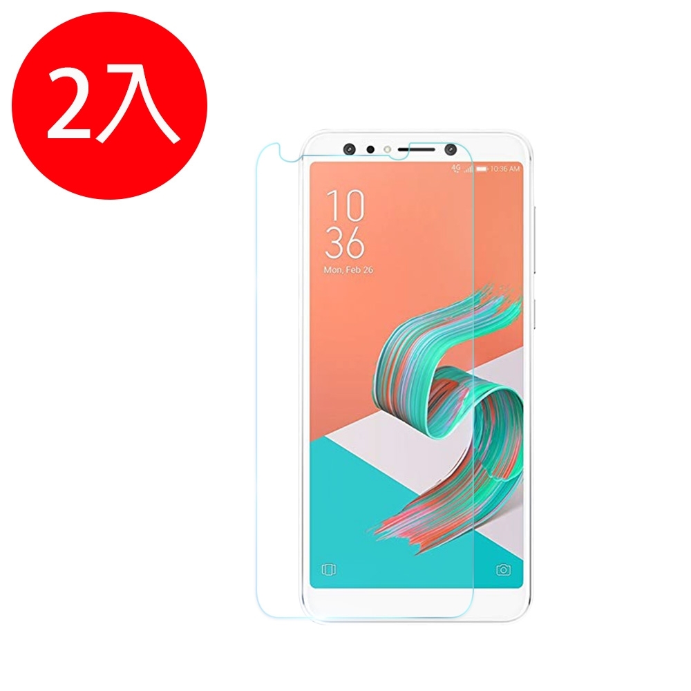 o-one【鐵鈽釤鋼化膜】ASUS ZenFone 5Q(ZC600KL) 高清透玻璃保護貼(兩入組)-非滿版