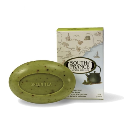 South of France 南法馬賽皂 普羅旺斯綠茶 170g (盒損品)