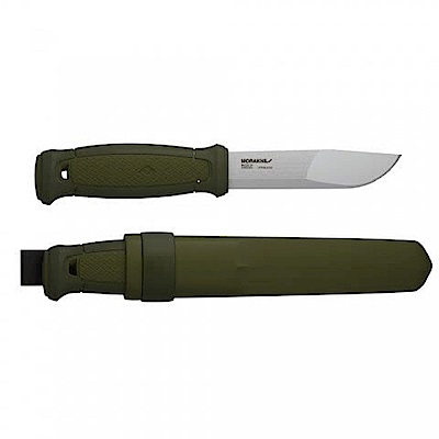 MORAKNIV Kansbol 不鏽鋼直刀 軍綠