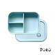 【PUKU藍色企鵝】午茶華夫格分隔矽膠餐盒-(三色) product thumbnail 1
