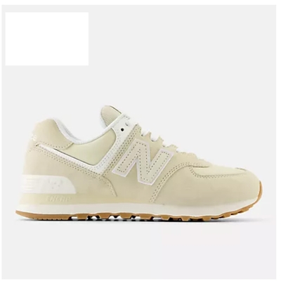 new balance 574系列 女復古休閒運動鞋-杏色-wl574qb2-b